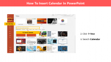13_How To Insert Calendar In PowerPoint